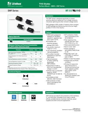 Микросхема SC88, ON Semiconductor # SMF15C