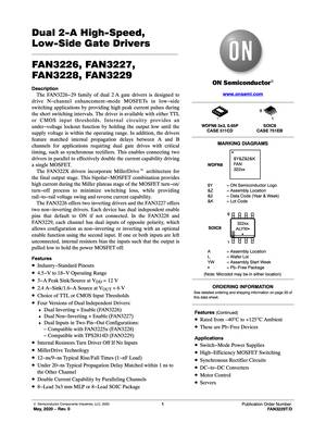 Микросхема SOIC8, Fairchild # FAN3229TMX