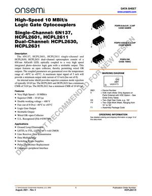 Микросхема DIP8, Avago # HCPL-2630