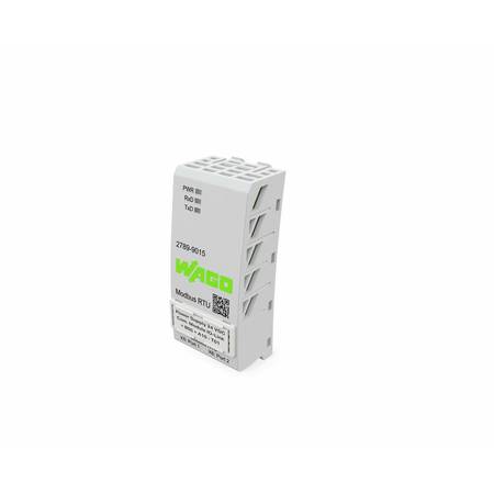 Коммуникационный модуль; Modbus RTU; RJ45; возможность обмена данными, Wago # 2789-9015
