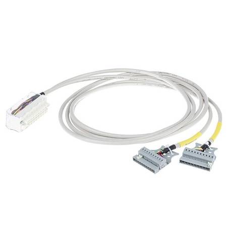 Кабель системы; для Schneider Modicon M340; 8 дискретных входов и 8 дискретных выходов для высоких напряжений; Длина: 2 м, Wago # 706-3340/304-200 Кабель системы; для Schneider Modicon M340; 8 дискретных входов и 8 дискретных выходов для высоких напряжений; Длина: 2 м, Wago # 706-3340/304-200