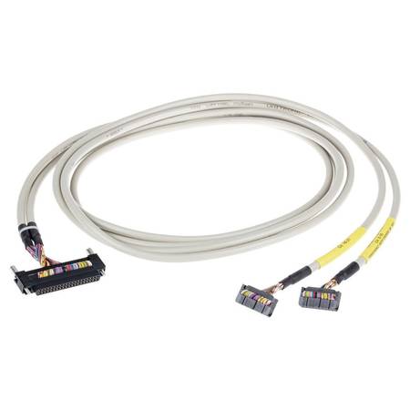 Кабель системы; для Omron CJ1W; 2 x 16 дискретных входов; Длина: 1 м; Поперечное сечение проводника 0,14 мм<sup>2</sup>, Wago # 706-6001/100-100 Кабель системы; для Omron CJ1W; 2 x 16 дискретных входов; Длина: 1 м; Поперечное сечение проводника 0,14 мм<sup>2</sup>, Wago # 706-6001/100-100