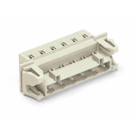 1-проводная вилка; CAGE CLAMP®; 2,5 мм<sup>2</sup>; Шаг контактов 7,5 мм; 7-пол.; 100% защита от неправильного подсоединения, Wago # 723-607/114-000 1-проводная вилка; CAGE CLAMP®; 2,5 мм<sup>2</sup>; Шаг контактов 7,5 мм; 7-пол.; 100% защита от неправильного подсоединения, Wago # 723-607/114-000