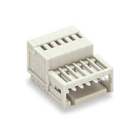 1-проводная вилка; CAGE CLAMP®; 0,5 мм<sup>2</sup>; Шаг контактов 2,5 мм; 2-пол.; 100% защита от неправильного подсоединения, Wago # 733-202 1-проводная вилка; CAGE CLAMP®; 0,5 мм<sup>2</sup>; Шаг контактов 2,5 мм; 2-пол.; 100% защита от неправильного подсоединения, Wago # 733-202