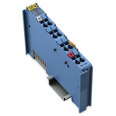 1-канальный дискретный вход; NAMUR; Искробезопасный, Wago # 750-435 1-канальный дискретный вход; NAMUR; Искробезопасный, Wago # 750-435
