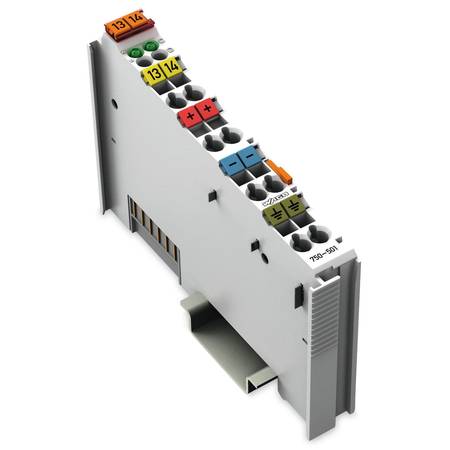 2-канальный дискретный выход; тока; 0,5 А, Wago # 750-501