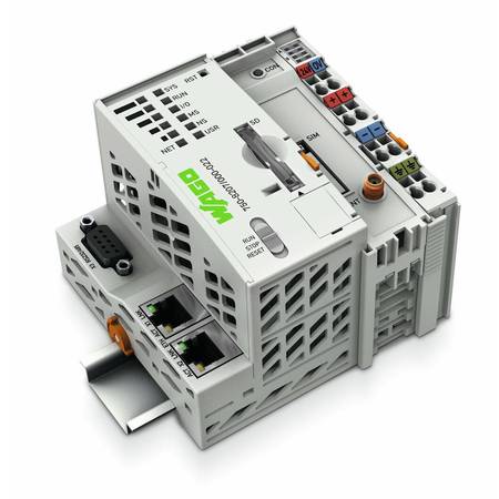 Контроллер PFC200; Приложение для управления данными энергопотребления; 2 x ETHERNET, RS-232/-485, мобильный радиомодуль, Wago # 750-8207/000-022 Контроллер PFC200; Приложение для управления данными энергопотребления; 2 x ETHERNET, RS-232/-485, мобильный радиомодуль, Wago # 750-8207/000-022