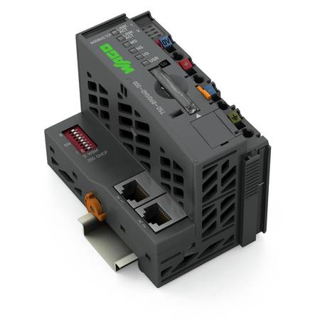 Контроллер Modbus TCP; 4-е поколение; 2 x ETHERNET, слот для карт SD; Extreme, Wago # 750-890/040-000 Контроллер Modbus TCP; 4-е поколение; 2 x ETHERNET, слот для карт SD; Extreme, Wago # 750-890/040-000