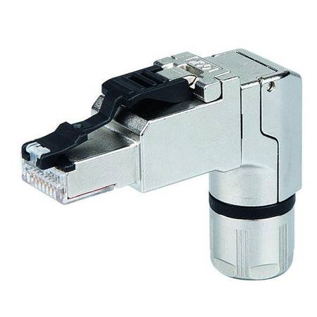 Соединитель ETHERNET; RJ-45; Кат. 6А; угловые; Код T568A; AWG 24; Разгрузка от натяжения, Wago # 750-979/000-021 Соединитель ETHERNET; RJ-45; Кат. 6А; угловые; Код T568A; AWG 24; Разгрузка от натяжения, Wago # 750-979/000-021