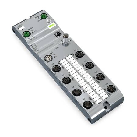 16-канальный дискретный вход/выход; Profinet; 24 В постоянного тока / 2,0 А; Соединение 8xM12; WideLine, Wago # 765-1102/100-000