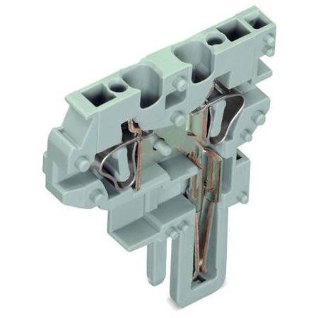 Центральный модуль для 2-проводной розетки; CAGE CLAMP®; 4 мм<sup>2</sup>; Шаг контактов 5 мм; 1-пол.; 4,00 мм<sup>2</sup>; серые, Wago # 769-505 Центральный модуль для 2-проводной розетки; CAGE CLAMP®; 4 мм<sup>2</sup>; Шаг контактов 5 мм; 1-пол.; 4,00 мм<sup>2</sup>; серые, Wago # 769-505