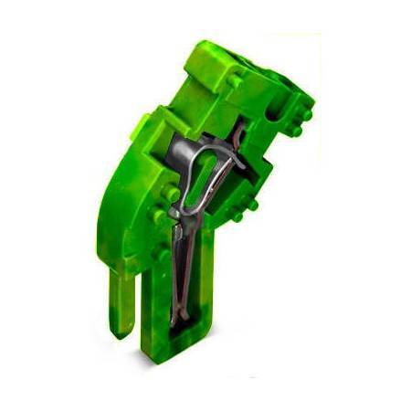 Центральный модуль для 1-пров. розетки; угловой; CAGE CLAMP®; 4 мм<sup>2</sup>; Шаг контактов 5 мм; 1-пол., Wago # 769-513/000-016 Центральный модуль для 1-пров. розетки; угловой; CAGE CLAMP®; 4 мм<sup>2</sup>; Шаг контактов 5 мм; 1-пол., Wago # 769-513/000-016