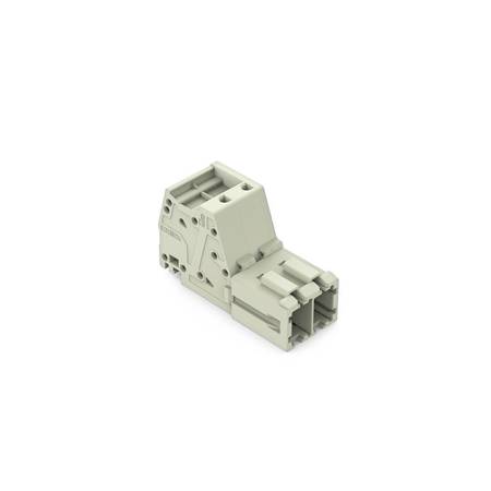 1-проводная вилка; Push-in CAGE CLAMP®; 10 мм<sup>2</sup>; Шаг контактов 7,62 мм; 2-пол., Wago # 831-3202/000-9034 1-проводная вилка; Push-in CAGE CLAMP®; 10 мм<sup>2</sup>; Шаг контактов 7,62 мм; 2-пол., Wago # 831-3202/000-9034