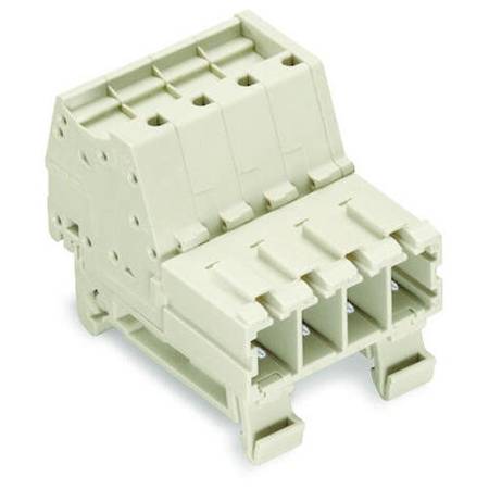 1-проводная вилка;  Push-in CAGE CLAMP®;  10 мм<sup>2</sup>;  Шаг контактов 7,62 мм;  2-пол., Wago # 831-3202/007-000