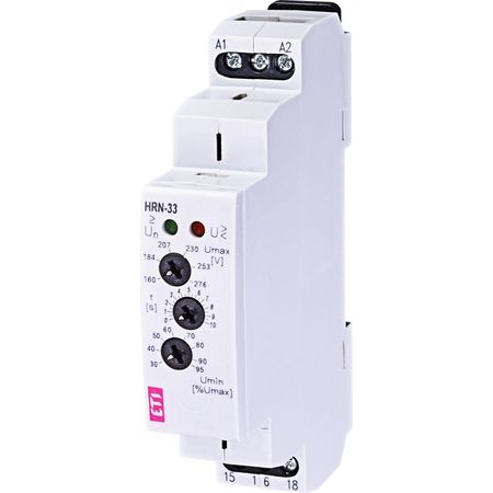 Реле контроля напряжения HRN-33 48-276V AC (1F, 1x16A_AC1), ETI # 2470015