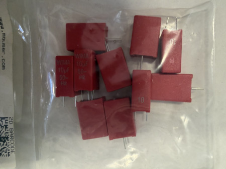 Конденсатор 50V 10uF 10% Wima, # MKS2B051001N00K Конденсатор 50V 10uF 10% Wima, # MKS2B051001N00K