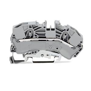 Клеммы резервного питания; 16 мм<sup>2</sup>; 12 мм; Push-in CAGE CLAMP®; 16,00 мм<sup>2</sup>; серые, Wago # 2016-7611 Клеммы резервного питания; 16 мм<sup>2</sup>; 12 мм; Push-in CAGE CLAMP®; 16,00 мм<sup>2</sup>; серые, Wago # 2016-7611
