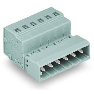 1-проводная вилка; CAGE CLAMP®; 2,5 мм<sup>2</sup>; Шаг контактов 5 мм; 2-пол.; 2,50 мм<sup>2</sup>; серые, Wago # 231-602 1-проводная вилка; CAGE CLAMP®; 2,5 мм<sup>2</sup>; Шаг контактов 5 мм; 2-пол.; 2,50 мм<sup>2</sup>; серые, Wago # 231-602