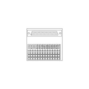 Интерфейсный модуль; с выводом под пайку; Розетка; 25-пол.; Ответный соединитель с паяным соединением; Вертикальный монтаж, Wago # 289-623