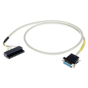 Кабель системы; для Schneider Modicon TM3; 2 аналоговых выхода; Длина: 2 м; Поперечное сечение проводника 0,25 мм<sup>2</sup>, Wago # 706-3033/500-200