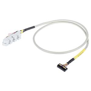 Кабель системы;  для WAGO-I/O-SYSTEM, серия 753;  2 x 16 дискретных входов или выходов;  Длина: 1 м, Wago # 706-7753/301-100