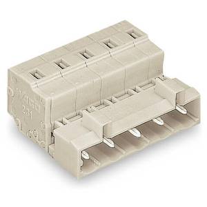 1-проводная вилка; CAGE CLAMP®; 2,5 мм<sup>2</sup>; Шаг контактов 7,5 мм; 9-пол.; 100% защита от неправильного подсоединения, Wago # 723-609 1-проводная вилка; CAGE CLAMP®; 2,5 мм<sup>2</sup>; Шаг контактов 7,5 мм; 9-пол.; 100% защита от неправильного подсоединения, Wago # 723-609