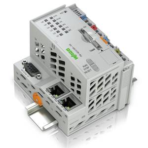 Контроллер PFC200; 2-е поколение; 2 x ETHERNET, RS-232/-485; BACnet/IP, Wago # 750-8212/000-100