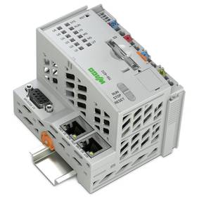 Контроллер PFC200; 2-е поколение; 2 x ETHERNET, RS-232/-485, Wago # 750-8212