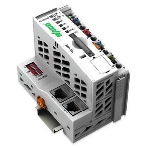 Контроллер ETHERNET; 3-е поколение; Слот для карт памяти SD; Дублирование передачи информации, Wago # 750-885
