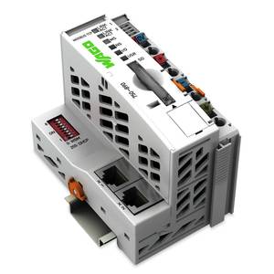 Контроллер Modbus TCP; 4-е поколение; 2 x ETHERNET, слот для карт SD, Wago # 750-890