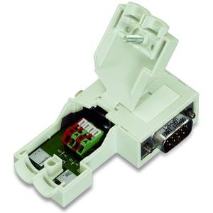 Разъем полевой шины PROFIBUS; с вилкой D-Sub; 9-пол., Wago # 750-971 Разъем полевой шины PROFIBUS; с вилкой D-Sub; 9-пол., Wago # 750-971
