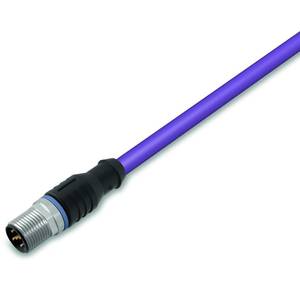 Кабель PROFIBUS; Штекер М12B; прямой; 5-пол.; Длина: 5 м, Wago # 756-1103/060-050