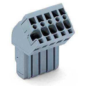 1-проводная розетка, угловая; CAGE CLAMP®; 4 мм<sup>2</sup>; Шаг контактов 5 мм; 5-пол.; 4,00 мм<sup>2</sup>; серые, Wago # 769-105/022-000 1-проводная розетка, угловая; CAGE CLAMP®; 4 мм<sup>2</sup>; Шаг контактов 5 мм; 5-пол.; 4,00 мм<sup>2</sup>; серые, Wago # 769-105/022-000