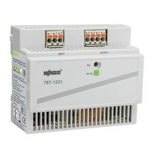 Импульсный источник питания; Compact; 1-фазн.; Напряжение на выходе 12 В пост. тока; Ток на выходе 8 A; Индикатор DC-OK, Wago # 787-1221 Импульсный источник питания; Compact; 1-фазн.; Напряжение на выходе 12 В пост. тока; Ток на выходе 8 A; Индикатор DC-OK, Wago # 787-1221