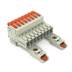 1-проводная вилка; рычаг; Push-in CAGE CLAMP®; 10 мм<sup>2</sup>; Шаг контактов 7,62 мм; 8-пол., Wago # 831-1208/306-000 1-проводная вилка; рычаг; Push-in CAGE CLAMP®; 10 мм<sup>2</sup>; Шаг контактов 7,62 мм; 8-пол., Wago # 831-1208/306-000