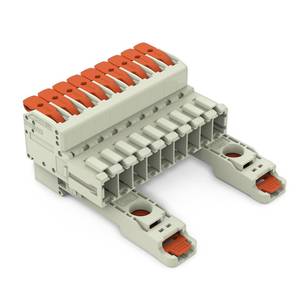 1-проводная вилка; рычаг; Push-in CAGE CLAMP®; 10 мм<sup>2</sup>; Шаг контактов 7,62 мм; 9-пол., Wago # 831-1209/306-000 1-проводная вилка; рычаг; Push-in CAGE CLAMP®; 10 мм<sup>2</sup>; Шаг контактов 7,62 мм; 9-пол., Wago # 831-1209/306-000