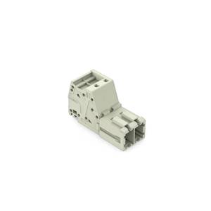1-проводная вилка; Push-in CAGE CLAMP®; 10 мм<sup>2</sup>; Шаг контактов 7,62 мм; 2-пол., Wago # 831-3202/133-000 1-проводная вилка; Push-in CAGE CLAMP®; 10 мм<sup>2</sup>; Шаг контактов 7,62 мм; 2-пол., Wago # 831-3202/133-000