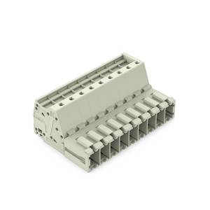 1-проводная вилка; Push-in CAGE CLAMP®; 10 мм<sup>2</sup>; Шаг контактов 7,62 мм; 9-пол., Wago # 831-3209/136-000 1-проводная вилка; Push-in CAGE CLAMP®; 10 мм<sup>2</sup>; Шаг контактов 7,62 мм; 9-пол., Wago # 831-3209/136-000