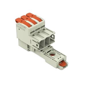 1-проводная вилка; рычаг; Push-in CAGE CLAMP®; 16 мм<sup>2</sup>; Шаг контактов 10,16 мм; 3-пол., Wago # 832-1203/306-000 1-проводная вилка; рычаг; Push-in CAGE CLAMP®; 16 мм<sup>2</sup>; Шаг контактов 10,16 мм; 3-пол., Wago # 832-1203/306-000