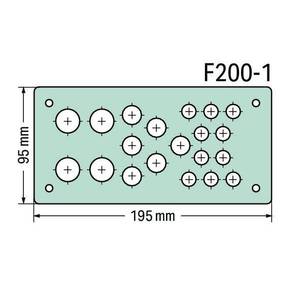 Фланцевая пластина, Wago # 850-818/002-001