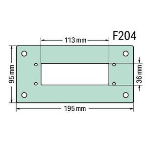 Фланцевая пластина, Wago # 850-818/002-005