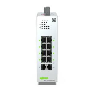 Управляемый коммутатор Lean; 8-портовый 1000Base-T; 2-слотовый 1000Base-SX/LX; 8 * питание по Ethernet; светло-серые, Wago # 852-1813/000-001 Управляемый коммутатор Lean; 8-портовый 1000Base-T; 2-слотовый 1000Base-SX/LX; 8 * питание по Ethernet; светло-серые, Wago # 852-1813/000-001
