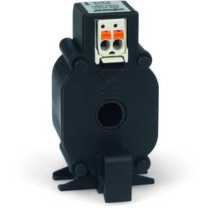 Съемный трансформатор тока;  Номинальный ток первичной обмотки: 64 А;  Номинальный ток вторичной обмотки: 1 А, Wago # 855-2701/064-001