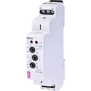Реле контроля напряжения HRN-33 48-276V AC (1F, 1x16A_AC1), ETI # 2470015